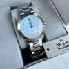 Dropshipping Reloj Vivian Westwood Azul Hielo Triturado Nuevo Reloj Morado Ciruela para Mujer Fruta del Dragón Saturno Reloj Pequeño Dorado