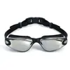 Gafas de Natación para Adultos Yg-8501 para Exteriores de Silicona de una Pieza Hebilla de Ajuste Conveniente Gafas de Natación Electroplateadas Fábrica de Origen