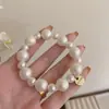 Nova Coleção Coreana de Scrunchies Plissados de Renda com um Toque de Luxo, Acessório de Prendedor de Cabelo Simples e Moderno com um Toque de Elegância
