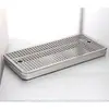 Bandeja de goteo de acero inoxidable Dispensador de cerveza Máquina de cerveza de barril Accesorios Bandeja recolectora de cerveza Bandeja para fugas Torre de cerveza Caja de cerveza Barra de mostrador Bandeja de goteo