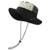 Sombrero de pescador unisex sombrero de sol de verano sombrero de playa sombrero de pescador plegable para ocio viajes deportes senderismo