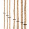 Directo de fábrica cuerda de cáñamo decorativa natural redonda cuerda trenzada julike cuerda de atar 1mm-10mm especificaciones completas