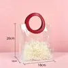 Bolsas de Mano Transparentes de PVC en Stock con un Toque de Lujo para el Festival del Medio Otoño, Día Nacional, Bolsas de Regalo de Cumpleaños y Bolsas de Mano de Plástico para Bodas