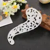 Pieza de Hierro con Forma de Flor Forma de Oreja Borde con Patrón Simétrico Flor Pieza Yi Ge Material para Pasador de Pelo DIY