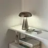 [Transfronteiriço] Enfeites Decorativos para Quarto, Atmosfera Vintage de Cogumelos, Luminária de Mesa Noturna Dinamarquesa, Luminária de Cabeceira de Designer