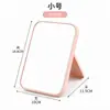 Estilo Ins Simple Plegable Espejo de Maquillaje Espejo Plano Grande Espejo de Tocador de Escritorio para el Hogar Espejo de Belleza para Estudiantes