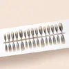 Negro Suave Ojo de Gato Alta Calidad Elegante Estilo Girly Estilo Hermana Real Blanqueamiento Longitud Media Manicura 30-t Manicura Portátil
