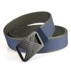 Novo cinto de nylon dupla face de 3,8 mm versátil casual para atividades ao ar livre com fivela de pressão rotativa atacado