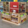 Supermercado Caixa Loja de Conveniência Recepção Armazenamento Multicamadas Bar Loja de Papelaria Balcão Pequeno Canto Balcão de Recepção