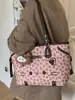 Bolso Tote de Hombro Único Japonés Retro Lindo Transfronterizo para Mujer Diseño Nicho Moda Versátil Casual Gran Capacidad
