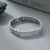 Pulseiras de Relógio Europeias e Americanas Mais Vendidas, Pulseiras de Relógio Minimalistas Populares, Pulseiras de Aço Titânio Gravadas a Laser, Acessórios de Mão Modernos e Estilosos