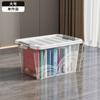 Caja de Almacenamiento Transparente Caja de Almacenamiento para Mudanzas Ropa Juguetes Caja de Almacenamiento para Dormitorio de Estudiante Caja de Almacenamiento Sobredimensionada Engrosada