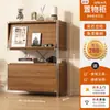 Estantería de Almacenamiento para Sala de Estar Bauhaus Simple Gabinete con Puerta abatible Estantería de Almacenamiento para Dormitorio Estudio Gabinete de Almacenamiento Multifuncional de Pie