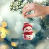 Pendente de Boneco de Neve Fofo de Natal Acrílico 2D Novo Produto Pingente de Decoração de Carro Plano Transfronteiriço Pingente de Chaveiro