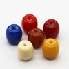 14*15mm Resina Imitação Cera de Abelha Lápis Lazúli Vermelho do Sul Marfim Contas Cilindricas Contas Espaçadoras Contas para Cintura Contas Superiores Acessórios para Joias DIY Atacado