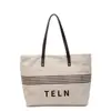 Bolso Tejido Casual Grande de Moda y Estilo para Mujer, Estilo Vacacional, Bolso de Compras, Bolso Tote Versátil de Moda