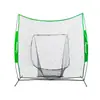 Padeen Venta Caliente 7*233.1cm Red de Práctica de Béisbol con Agujeros para Golpear, Atrapar y Lanzar Red de Práctica de Béisbol para Interiores y Exteriores
