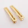 Accesorios para el Cabello Hechos a Mano DIY Pinza de Pato de Cinta Pasador Bb Pasador Rectangular Hueco Pinza para el Cabello Flequillo Pinza Lateral