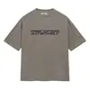 Zona Essencial Nova Marca Cool de Moda de Rua Tops Largos Camisetas de Manga Curta para Homens e Mulheres Verão Nevoeiro