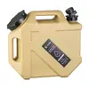 Cubo de Exterior de 10 Litros con Grifo Almacenamiento de Agua Doméstico Cubo Vacío de Grado Alimenticio para Beber Cubo para Beber Estilo Camping para Coche