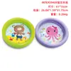Alberca Inflable Intex con Bomba, Parasol, Alberca de Juegos Acuáticos para Casa de Niños, Alberca de Pelotas Oceánicas para Bebés y Niños en Interiores
