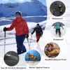 Botas de Neve para Exterior Transfronteiriças, Impermeáveis Respiráveis à Prova de Neve Quentes para Montanhismo, Proteções de Pés à Prova de Areia Resistentes ao Desgaste para Caminhada, Botas de Neve para Proteção das Pernas