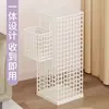 Cesta de Armazenamento para Tapete de Yoga Casa Multifuncional Equipamento de Fitness Prateleira de Artigos Esportivos Suporte para Raquete de Badminton Prateleira
