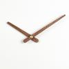 Nogal negro madera de haya MANECILLA DE RELOJ manecilla de madera personalidad DIY con manguito de cobre MANECILLAS DE RELOJ
