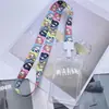 (incluindo porta-cartões) corda de celular de desenho animado, cinto de corda, pingente, capa de celular com corda para pescoço, fofo, portátil