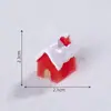 Nuevo producto transfronterizo: paisaje navideño en miniatura, Papá Noel, enano, muñeco de nieve, accesorios de decoración DIY, mini figuras