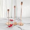 Dongli Retrô Francês Casa Natal Jantar Romântico à Luz de Velas Suporte para Velas Castiçal de Casamento Enfeites Decorativos