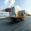 Grúa de Remolque Chapada en Azul con Extensión de Plataforma, Elevación de Alta Resistencia, Herramienta de Rescate de Alta Velocidad