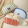 Bolsa de Armazenamento de Roupa Íntima de Viagem, Bolsa de Armazenamento de Sutiã e Itens Diversos Estilo Cartoon de Grande Capacidade para Viagem de Negócios, Bolsa Organizadora de Artigos de Higiene Pessoal Portátil à Prova d'Água
