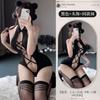 Roupa íntima sexy feminina uniforme de água tiras de tentação collants abertos livres da cama tentação 9092