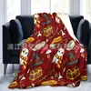 Flanela Halloween Argila Bruxa Suave Cobertor Cobertor Amazon Gótico Confortável Quente Pequena Figura