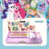 Agítalo Calcomanía de Agua My Little Pony Dibujos Animados Infantiles Estéreo 3D Arena Movediza Paw Patrol Calcomanía Decorativa DIY Peppa Pig