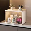 Estante de Almacenamiento a Prueba de Polvo para Tazas Mesa de Comedor Barra de Bar Soporte para Tazas de Juego de Té Caja de Almacenamiento para Tazas de Café Gabinete de Almacenamiento de Gama Alta