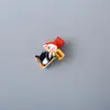 Novo Adereço de Cabeça de Férias para Bebê de Natal Árvore de Natal Boneco de Neve Velho Sino Resina Grampo de Cabelo Abrangente Acessórios de Cabelo Atacado