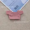 Ropa para Perros Accesorios Palo Retorcido Oso de Peluche Camiseta Muñeca Delgada Disfraz Juguete de Peluche Colgante Ropa para Muñecas Juguete 10cm