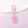 Lindo llavero de pez de color gelatina, dulce accesorio de moda femenino, regalo estilo ins para parejas y mejores amigos