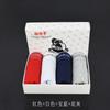 Pacote com 4 Atacado Transfronteiriço Europeu e Americano Cuecas Boxer de Cintura Média para Homens, Tamanho Grande, Levanta Bumbum, Shorts de Algodão de Alta Elasticidade para Homens