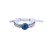 Pulseira Naruto Sharingan Unissex Trançada Acessórios Periféricos de Anime Estilo Casal Pingente Substituível