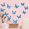 Adesivos de Borboleta Luminosos 2026 Afg4040 Azul Mais Vendidos Removíveis e Compatíveis com Vendas Transfronteiriças