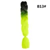 Trenza Jumbo Africana de Colores, Trenzas Sueltas Grandes, Rastas de Color Degradado, Procesamiento Personalizado