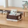 Caja de Libros Plegable Multicapa debajo de la Mesa Estante de Almacenamiento para Snacks Carrito de Almacenamiento con Ruedas de Pie para Dormitorio Estudiantil