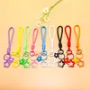 Colgante de Lanyard Estrella Dulce Lindo Accesorios para Joyería Hechos a Mano DIY Colgante para Bolsa de Muñeca Material para Pulsera Venta al por Mayor