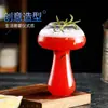 Nueva Taza Roja de Champiñón de Internet Taza de Cóctel Creativa Molecular Gourmet Bar Copa de Vino Especial Vidrio Personalizado
