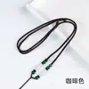 Cordão para Pingente de Jade de Hotan Pingente de Jade Corda de Cinábrio Corda para Pingente de Jade Fio de Jade e Jade Corda de Colar para Homens e Mulheres