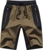 Comércio Transfronteiriço Shorts Esportivos de Malha de Algodão Masculino de Verão AliExpress Shorts Casuais de Cinco Pontos para Praia