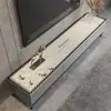 Alfombrilla para Mueble de TV Estilo Chanel Soheng, Sensación de Lujo Ligero de Gama Alta, Alfombrilla Protectora Lavable Cero para Aparador, Zapatero, Encimera de Vinoteca